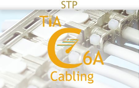 Pengkabelan STP - TIA C6A - Penyelesaian Terlindung Kabel TIA C6A